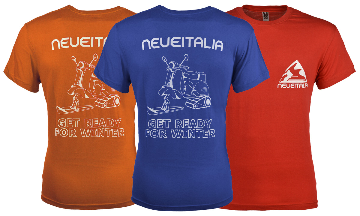 t-shirt neveitalia get ready for winter