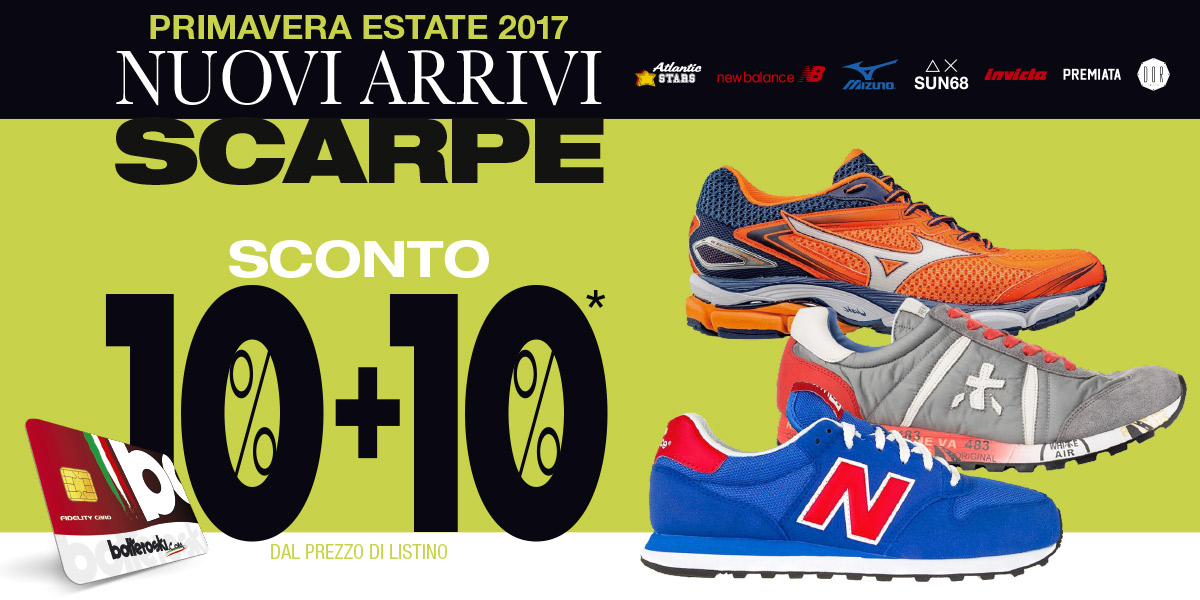 sconto sui nuovi arrivi scarpe e sneakers da botteroski