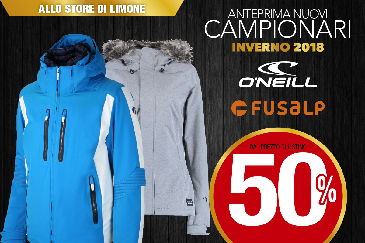 campionari inverno 2018 o'neill e fusalp