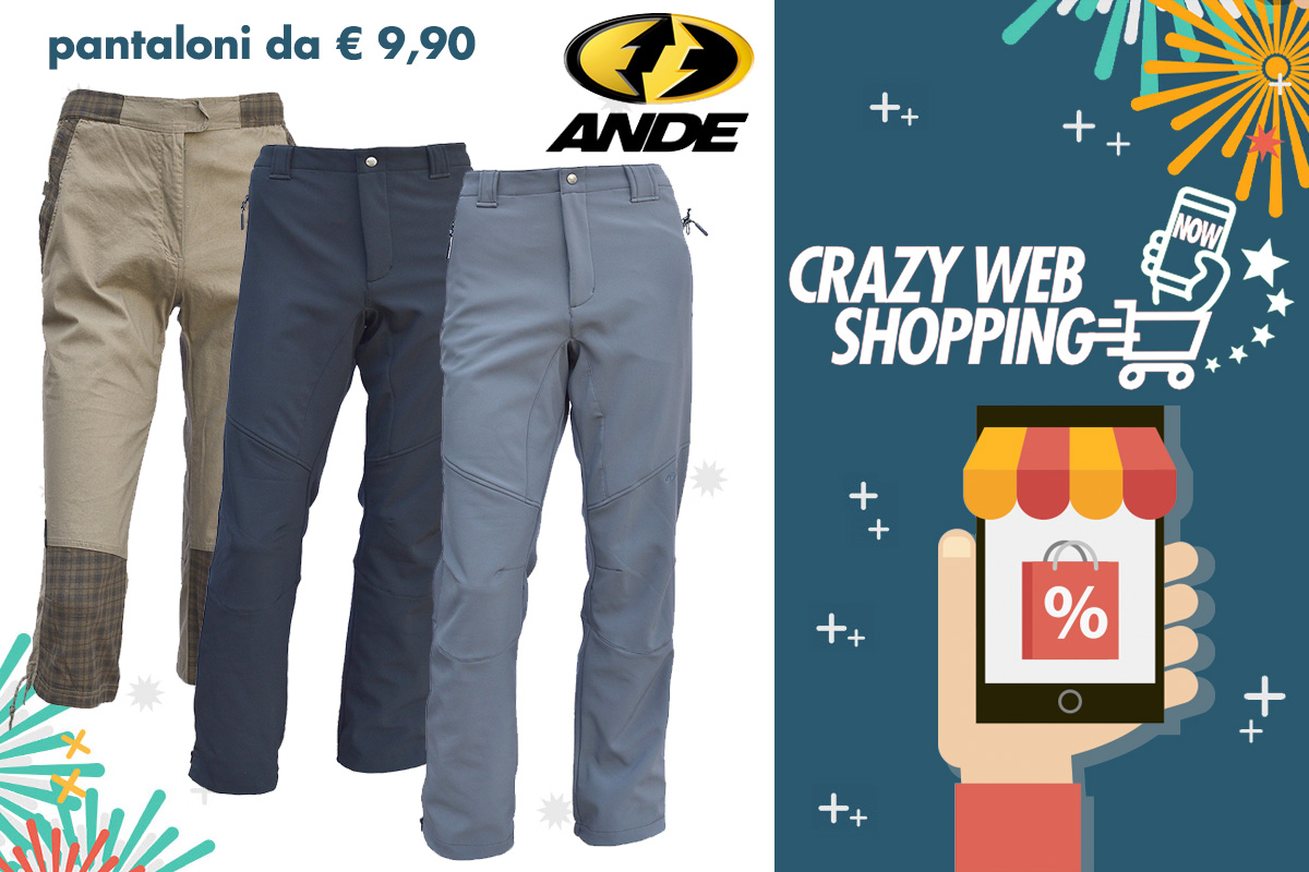 crazy web shopping banner ande