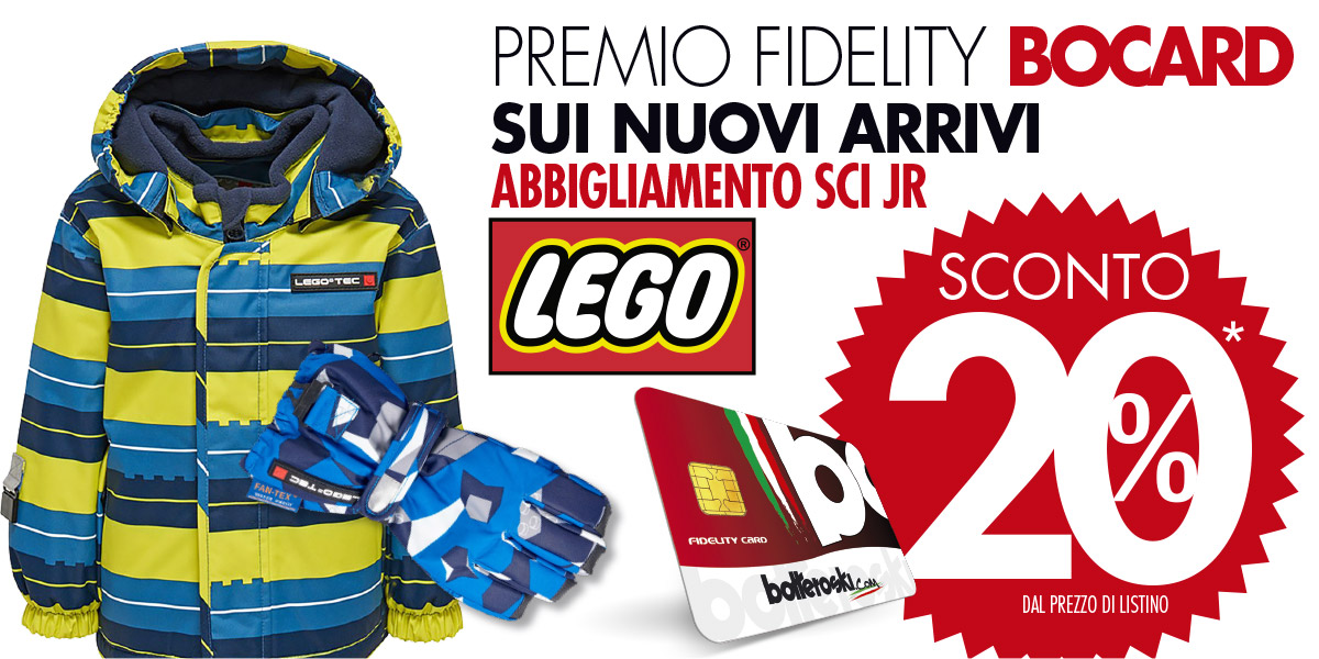 sconto 20 abbigliamento sci lego