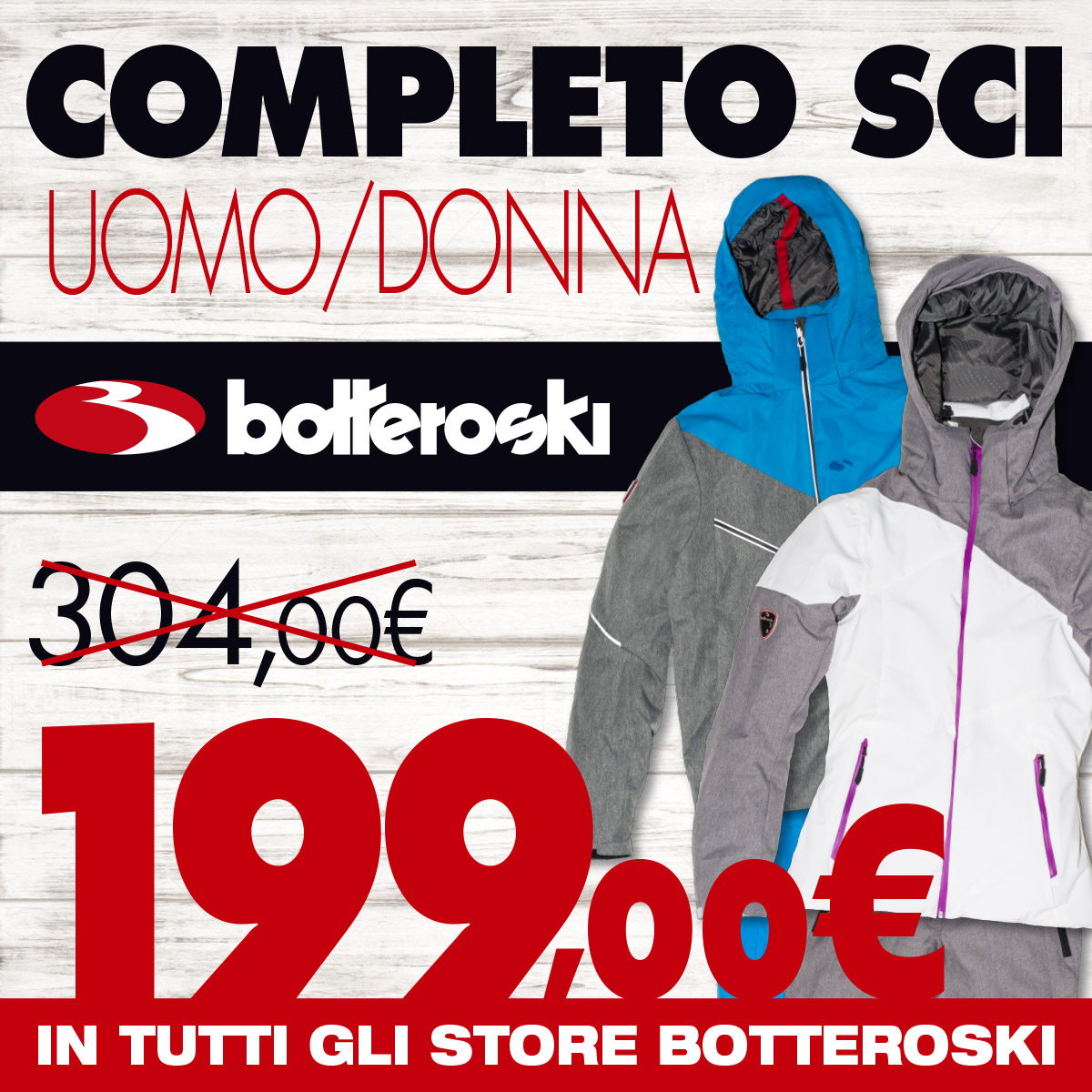 promo completi sci bottero ski