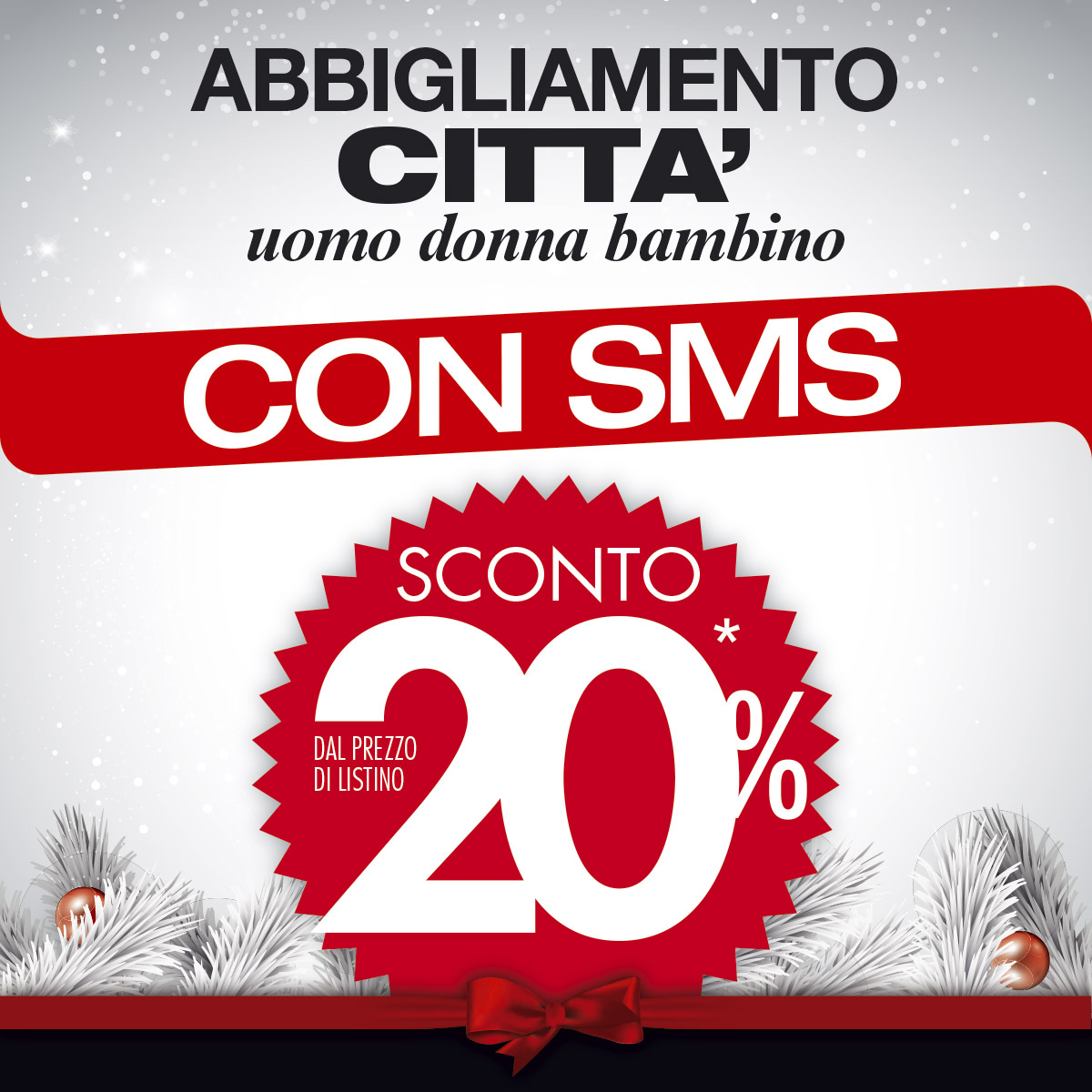 Promo sconto sms