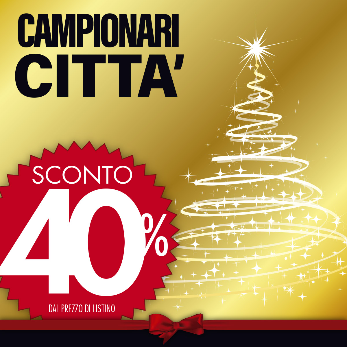 Promo VERNANTE CAMPIONARI Sconto 40