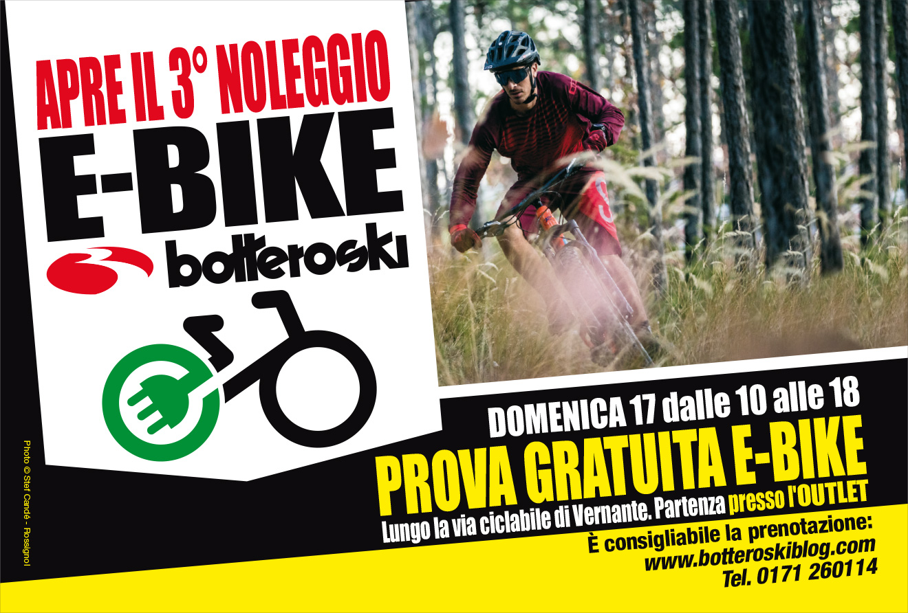 3° noleggio e-bike botteroski