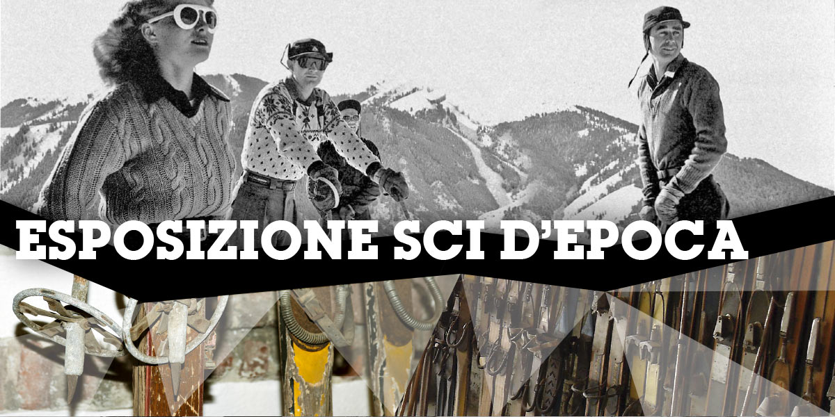 ski & bike expo esposizione sci antichi