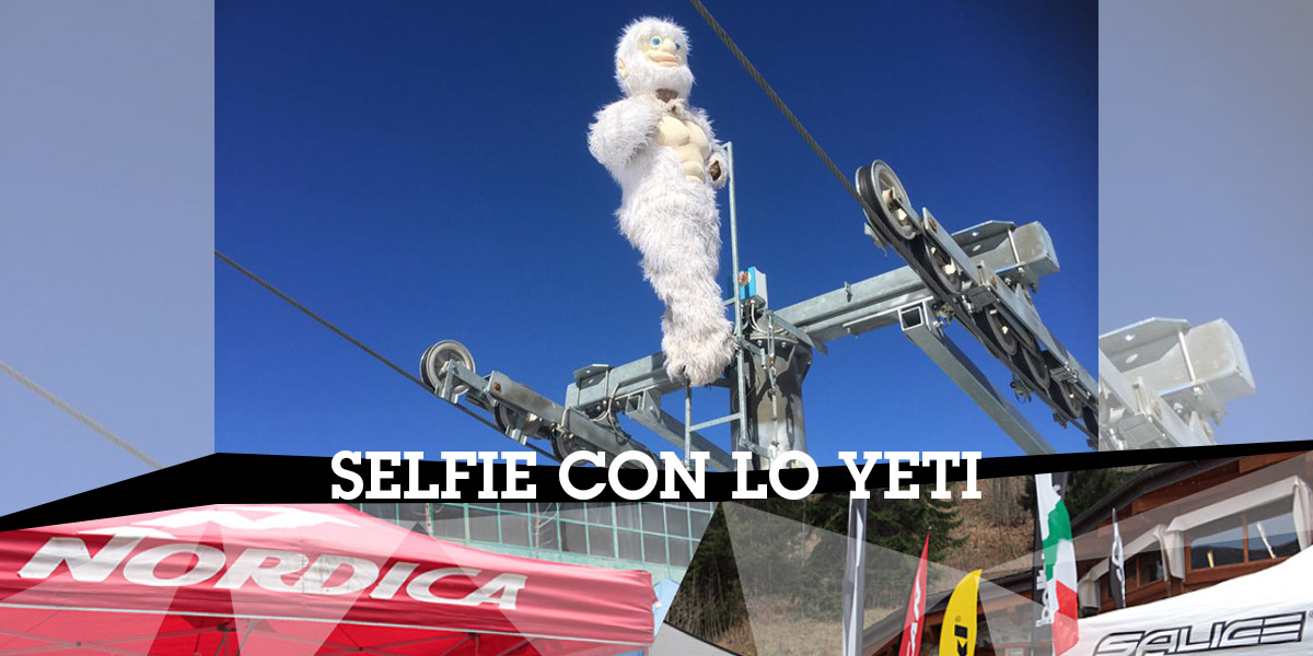 selfie con lo yeti