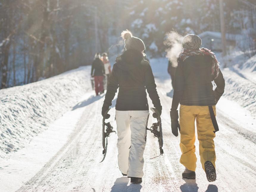 Come vestirsi per camminare sulla neve? Le nostre dritte - Bottero