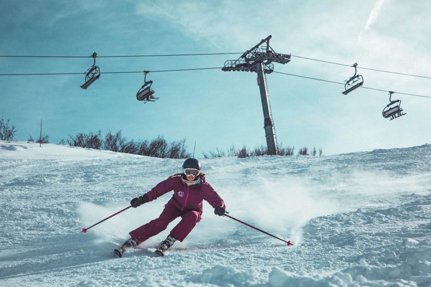 usare gli sci a cortina d'ampezzo