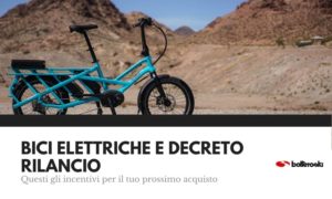 bici elettriche e decreto rilancio