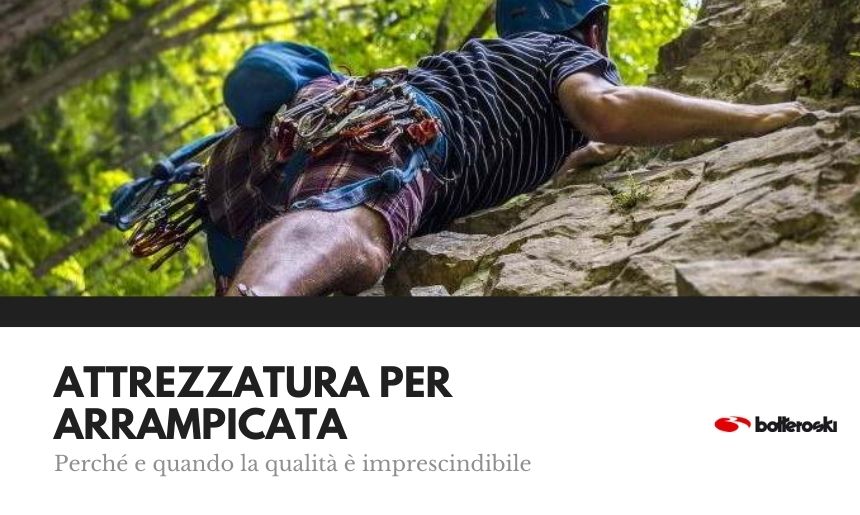 qualita nell'attrezzatura per arrampicata