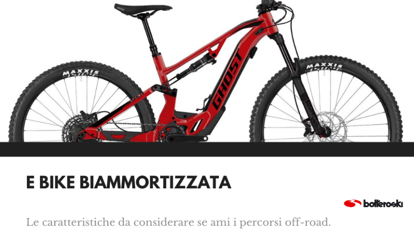 E bike biammortizzata sicura