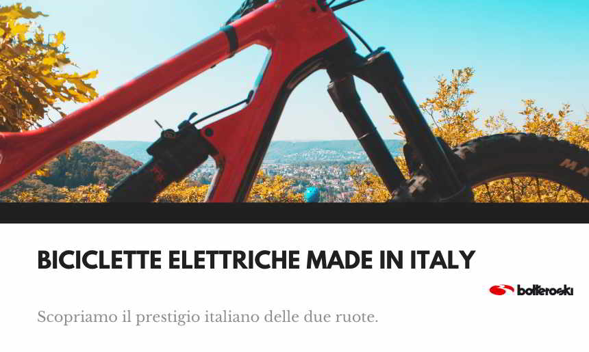 Bicilette elettriche made in Italy nel mondo