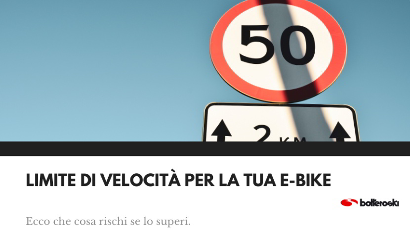 Limite di velocità per le e-bike: ecco i rischi di superarlo.