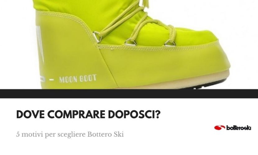 Scopri dove comprare doposci Moon Boot e di altri marchi