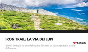 Iron Trail, gara di corsa in montagna