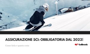 Assicurazione sci obbligatoria dal 2022