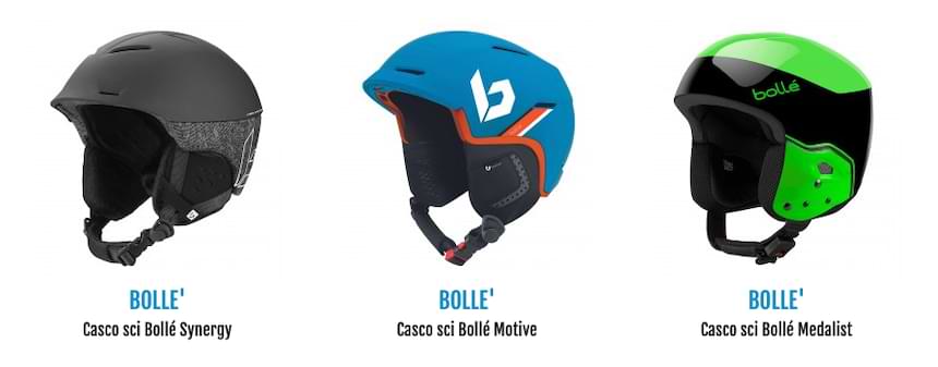 caschi da sci Bollè
