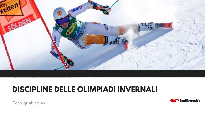 Discipline delle olimpiadi invernali