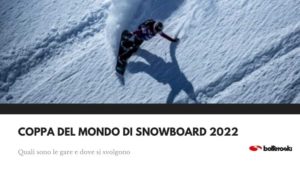 Coppa del Mondo di snowboard 2022