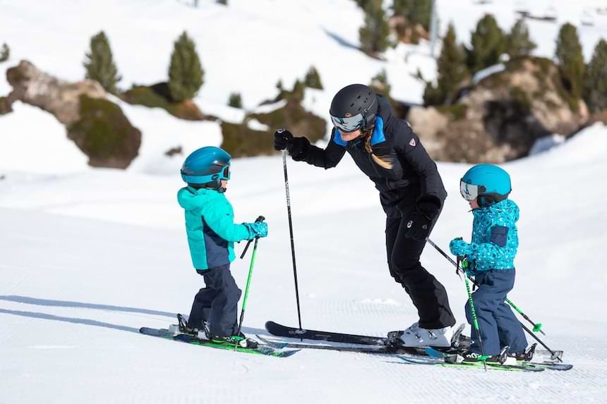 Sciare con i bambini in Lombardia