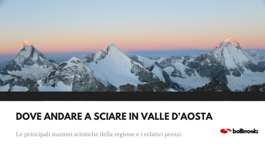 Sciare in Valle d'Aosta